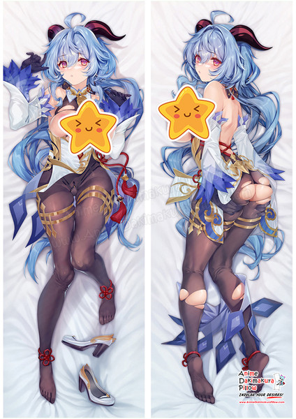 ADP Ganyu - Genshin Impact Anime Dakimakura Japanese Pillow Cover ADP-MMPC-0011370